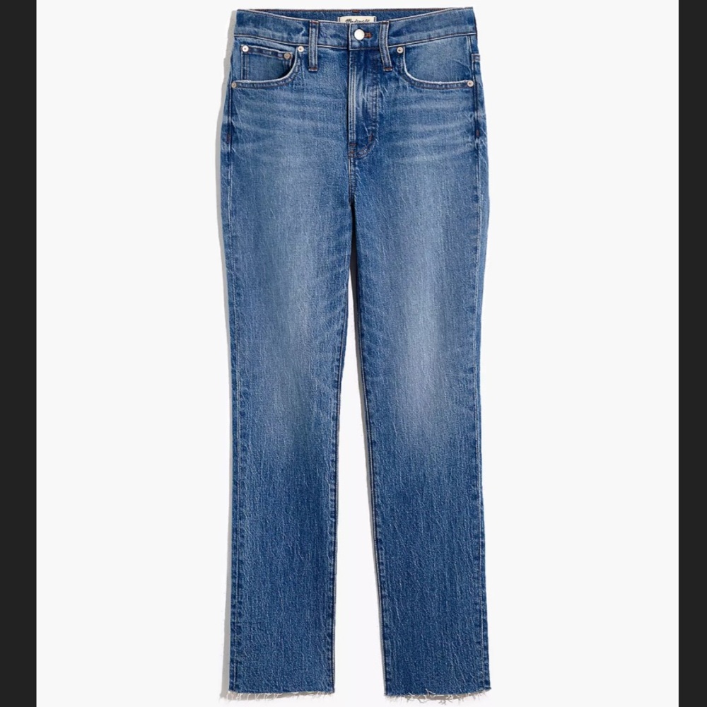 Madewell Perfect Vintage Jean Enmore Wash Raw-Hem